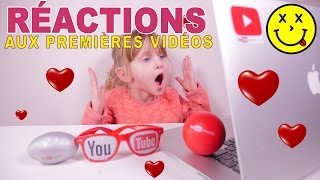 REACTIONS Athena réagit à la 1ère vidéo de la chaîne ET à SA 1ère vidéo  SBT reacting to video [upl. by Airekahs393]