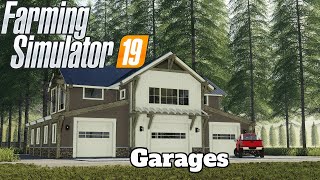 FS19  Mod Spotlight 143  Garages [upl. by Lamiv]