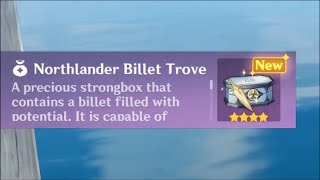 How the Northlander Billet Trove works  Genshin Impact [upl. by Bendix]