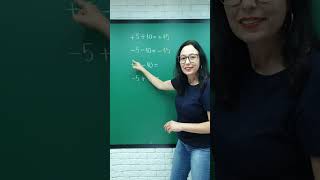 Regra de sinal já é um clássico por aqui você sabe fazer matematica professoraangelamatematica [upl. by Daht]