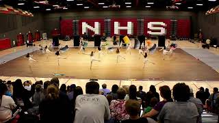 20180406  North High Gym  Beardsley Jr High Color Guard [upl. by Aelgna]