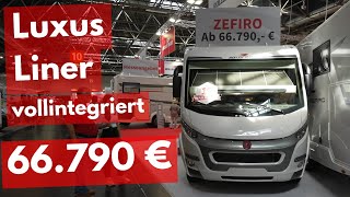 Italienischer Design Luxus Liner für 66790 € Nagelneu Roller Team Zefiro 2024 Das Mega Wohnmobil [upl. by Camarata39]