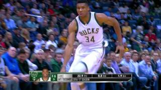 MIP Most Improved Player Finalist Giannis Antetokounmpo [upl. by Notyap362]