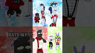 RATE MY NEW OUTIF COMPARISON 2 Rocky Rakoon Digital Circus Animation Meme Shorts tiktok trending [upl. by Asilec740]