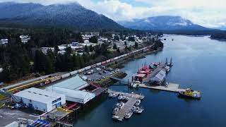 Port Edward and Porpoise Harbour 2022 montage  DJI Mini 2 [upl. by Aynnat805]