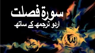 Surah AlFussilatHa Mim As Sajdah with Urdu Translation 041 Ha Mim raaheislam9969 [upl. by Grayce]