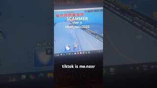 SCAMMER blade ball roblox [upl. by Anerul]