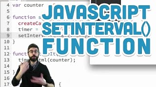 95 JavaScript setInterval Function  p5js Tutorial [upl. by Chandless]