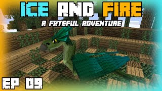 Minecraft Ice and Fire  TAMING AN AMPHITHERE  E09 [upl. by Mehelhteb33]