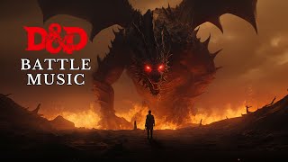 Battle Music  DampD Combat Fight Boss Epic  1 Hour Playlist for DnD [upl. by Ojybbob]