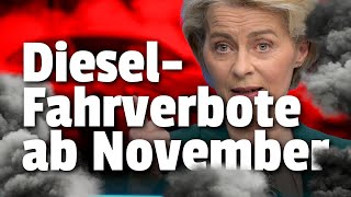 💥Diesel FAHRVERBOT kommt im November💥 [upl. by Hars]