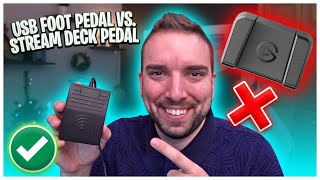 USB ikkegol foot switch pedal review vs Elgato Stream deck pedal [upl. by Valley]