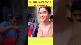 SHANAYA KAPOOR SPOTTED AT BANDRA deshonnati [upl. by Elisabet]