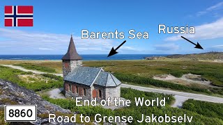 Norway Road to Grense Jakobselv [upl. by Zenas248]