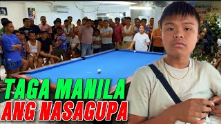 JAYBEE SUCAL ISANG TAGA MANILA ANG NASAGUPA SA LARANGAN NG BILYAR MANALO KAYA😱😱😱😱 [upl. by Ilatfan]