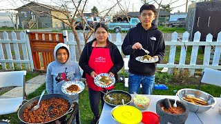 Que Sabroso Salieron Los Huaraches Con Carne AdobadaVagantedemichoacan y Familia 👨‍👩‍👦 [upl. by Darmit]