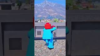 Lego spidy gone to another country from train by mistake  gta5 shorts shortsfeed viralshort [upl. by Halford]