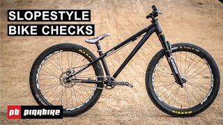 10 Slopestyle Bike Checks From The 2021 Big White Slopestyle [upl. by Llenel731]