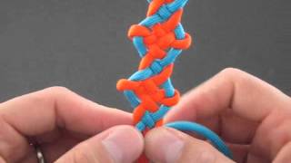 How to Make a Woven Celtic Cross Paracord Bracelet by TIAT [upl. by Harald]