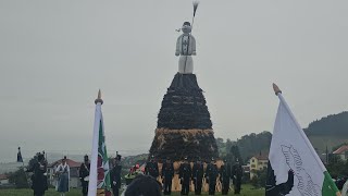 Sechseläuten 2024 Appenzell Ausserrhoden Verbrennung des Boögg [upl. by Nirrat]