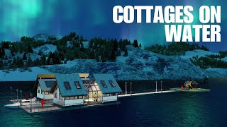 How to Hesign a Small Modern Cottages  Cottages On Water [upl. by Dnomsaj84]