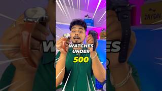 Top 3 Budget ⌚️Watches in ₹500🔥 watches mensfashion menswear menstyle sotrendzy [upl. by Flavius]