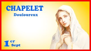 CHAPELET Vendredi 1er Septembre 🙏 Mystères Douloureux [upl. by Nivrem42]