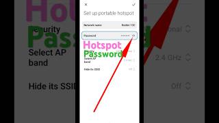 Hotspot Ka Password Kaise Dekhe  How To See Hotspot Password In android 2024 shorts [upl. by Charmaine]