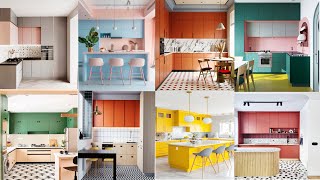 Top 50 kitchen designs 2024 Kitchen cabinets color Designs Kitchen interiors ideas interior trends [upl. by Codding]