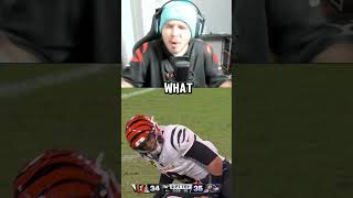 Reaction To Bengals 2pt Conversion Ending nfl nfltrending nflviral nflfootball bengals ravens [upl. by Rogerio]