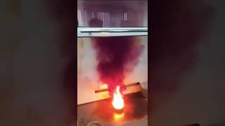 Reaction of iodine with aluminium powder chemistry pharmashorts [upl. by Brig]