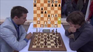 Alexander Morozevich vs Sergey Karjakin Moscow Blitz 2014 [upl. by Cicero126]