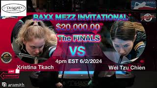 2024 WPBA Raxx Mezz Invitational  FINALS [upl. by Akinar]