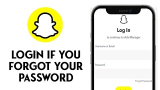 How To Login Snapchat If You Forgot Your Password [upl. by Nahraf755]