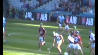 Neil McManus scores a goal for Cushendall  AllIreland Club Final 2016 [upl. by Noah]