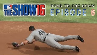 MLB 16 The Show  Road to the Show  Episode 6 So Many Diving Stops MLB 16 PS4 Gameplay [upl. by Piegari]