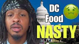 Keith Lee HATES DC FOOD [upl. by Aiym]