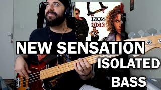 New Sensation INXS SÓ BAIXO  ISOLATED BASS COVER [upl. by Pinto352]