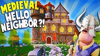 HELLO NEIGHBOR IN A CASTLE NEW GAME LIKE HELLO NEIGHBOR  Goodbye My King Gameplay Part 1 [upl. by Yukio]