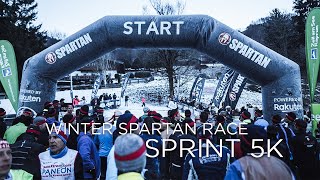 Winter Spartan Race 2020  SPRINT Elite [upl. by Capon329]