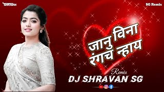 Janu Vina Rangach Nahi Dj Song  In Edm Mix  Dj Shravan SG  जानू विना रंगच न्हाय Dj Remix [upl. by Johnstone]