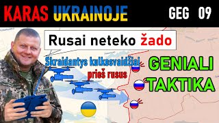 Geg 9 Puiku Ukrainiečiai PANAUDOJA SKRAIDANČIUS KULKOSVAIDŽIUS RUSŲ POZICIJŲ ŠTURMUI [upl. by Angela163]