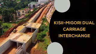 KISIIMIGORI DUAL CARRIAGE INTERCHANGE The IsebaniaMukuyuKisiiAhero Road project AERIAL VIEW [upl. by Wetzell]