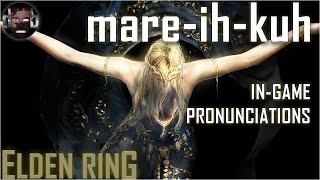 Elden Ring Pronunciations Character Intros Locations [upl. by Currier]