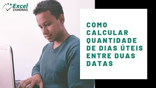 Como calcular a quantidade de dias úteis entre duas datas [upl. by Anniram]