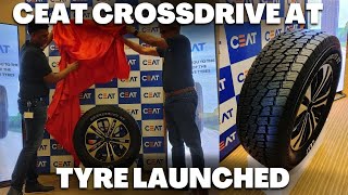 CEAT launches new All Terrain tyres  CROSSDRIVE AT ceat crossdriveat [upl. by Ecnar]