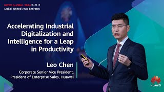 Leo Chen at GITEX GLOBAL 2024  Accelerating Industrial Digitalization and Intelligence [upl. by Vivianne]