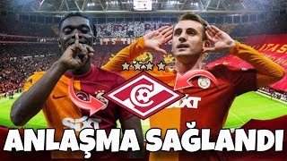 GALATASARAY VE SPARTAK MOSKOVA ANLAŞTI  İŞTE DETAYLAR [upl. by Nosnej]