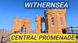 Withernsea amazing walk in seaside Gimbal Walk With Me [upl. by Nivri65]