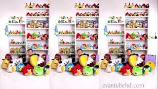 Worlds Biggest Angry Birds Fan  Stop Motion Collection [upl. by Eirelam]